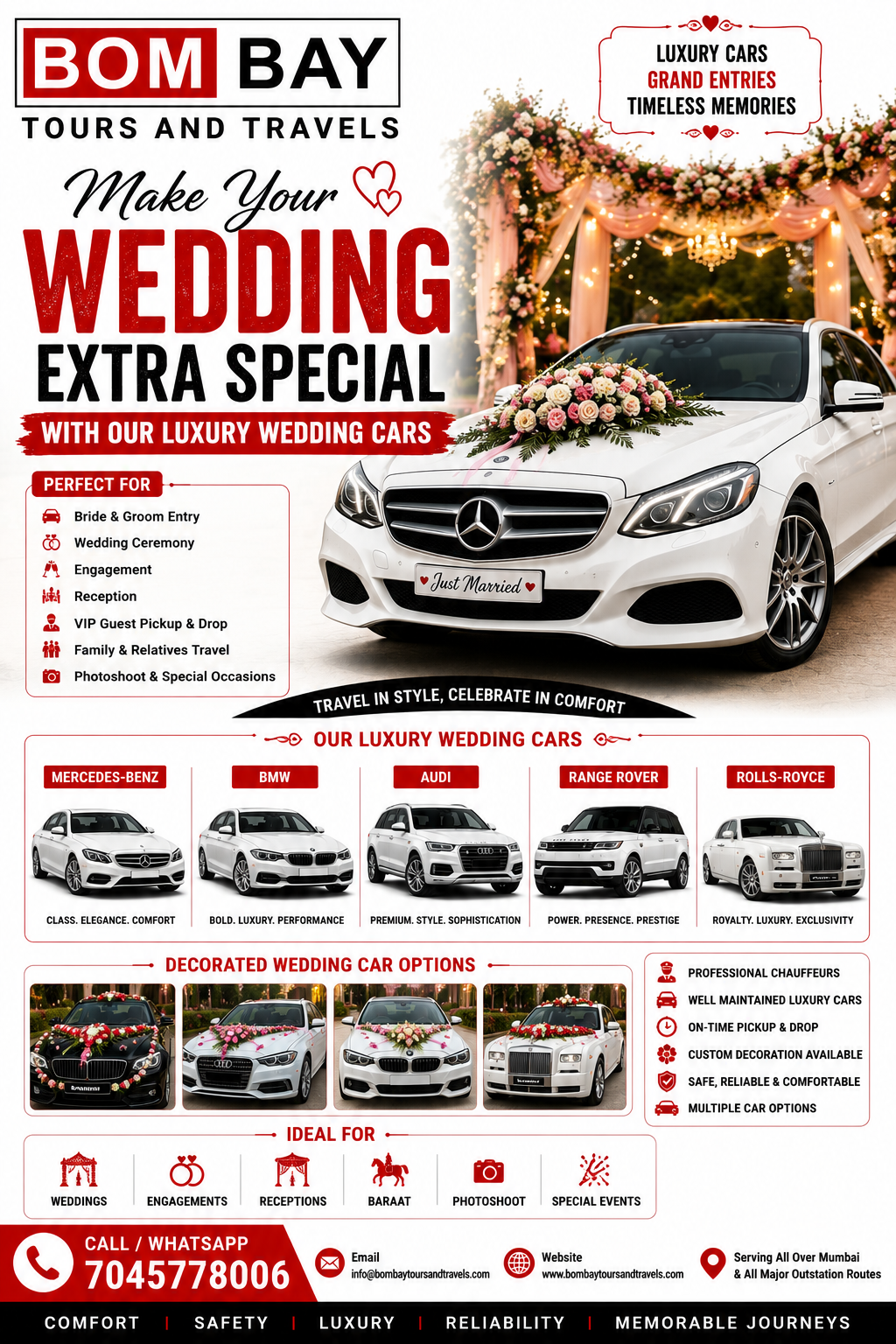 Wedding Car Rental in Mumbai: Complete Guide