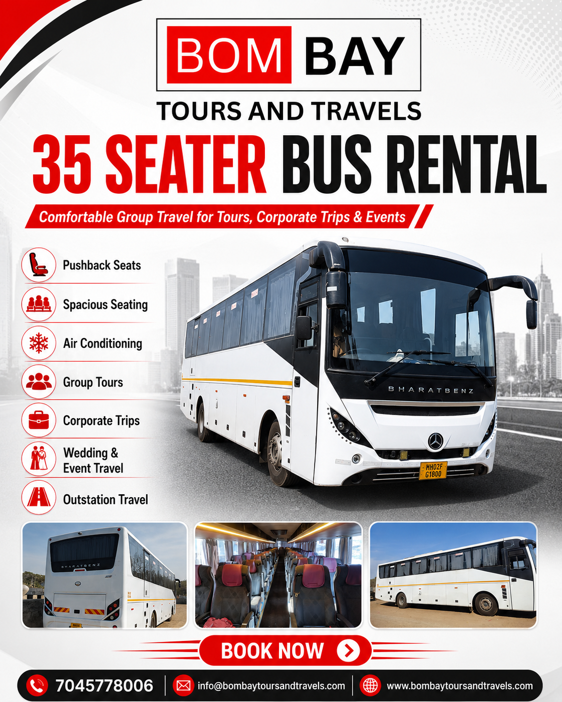 Corporate Bus 35 Seater