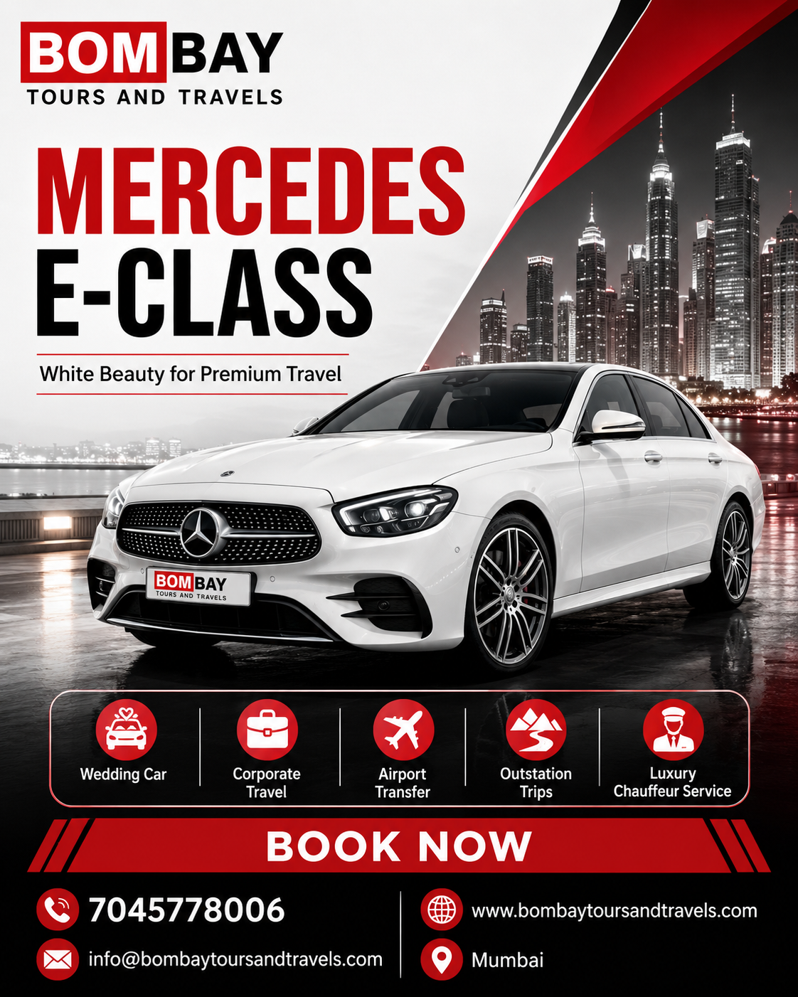 Mercedes E-Class – White Beauty